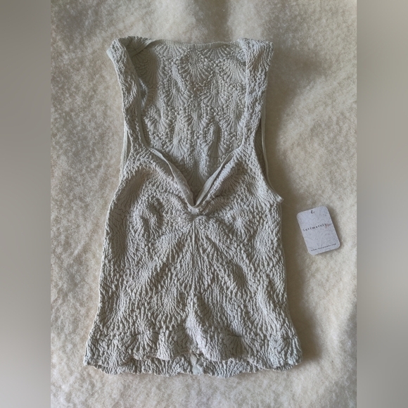 NEW FREE PEOPLE Love Letter Sweetheart Cami Moss XS/S - Picture 11 of 14